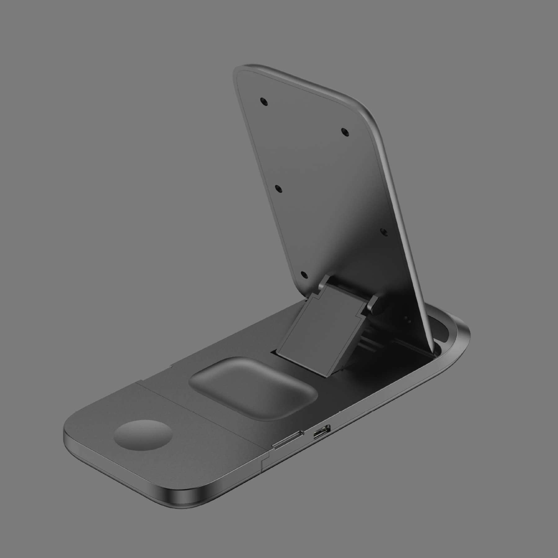 Wireless Charging Dock With 3-in-1 Multifunctionality thumbnail 8
