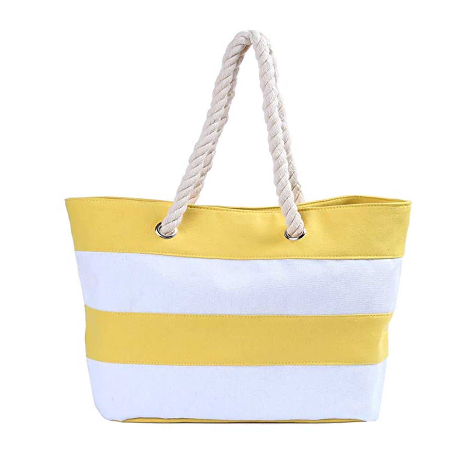 Striped Canvas Tote Bag thumbnail 3