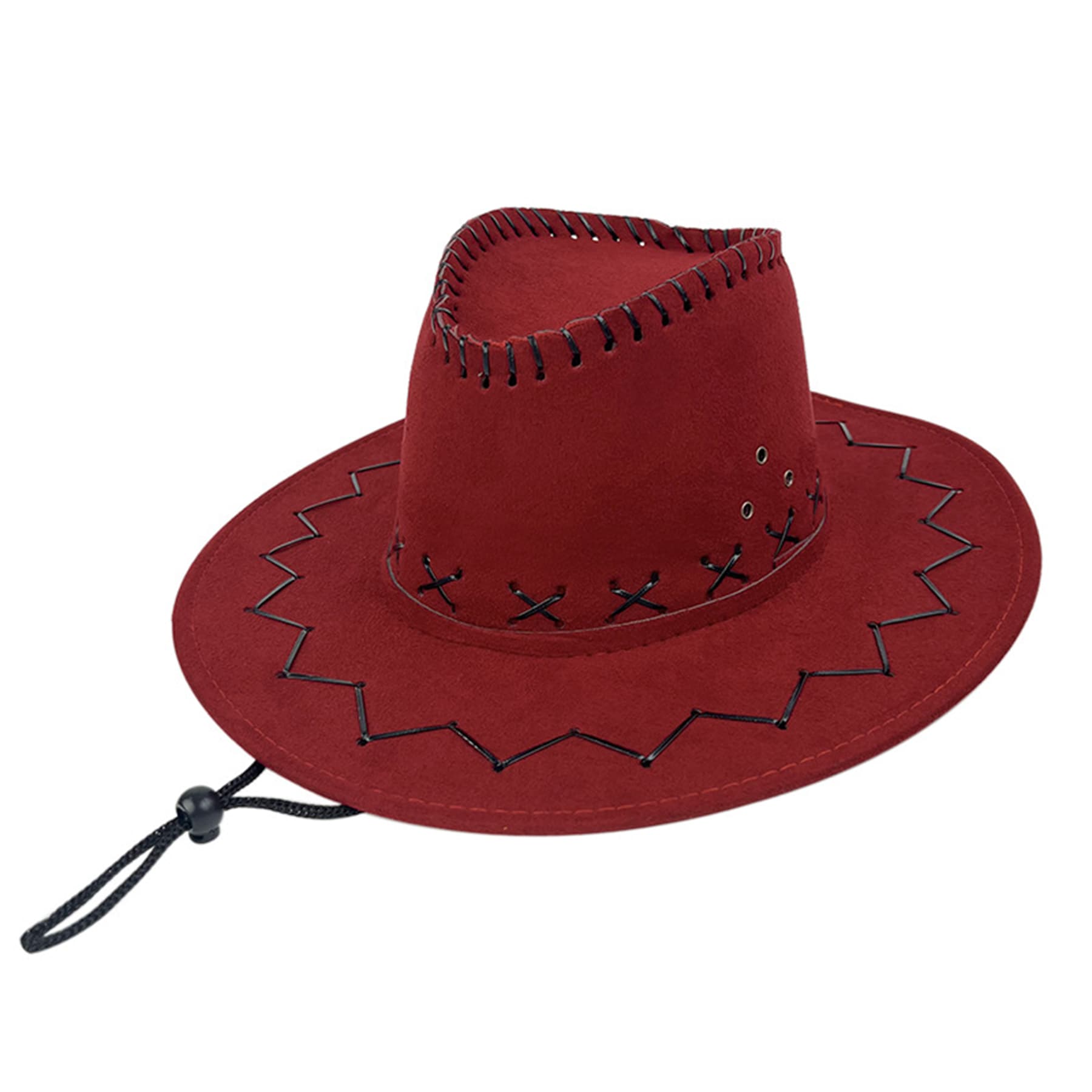 Wide Brim Suede Cowboy Hats thumbnail 7