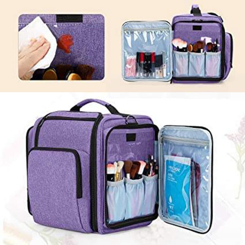 Nylon Multifunctional Travel Makeup Bags thumbnail 2