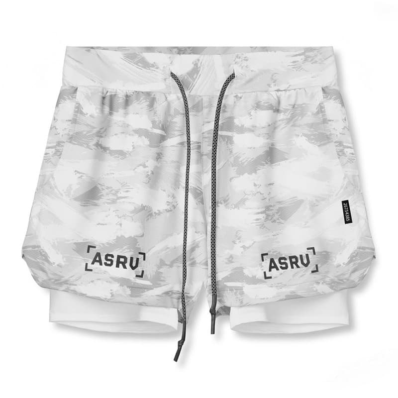 Men’s Outdoor Fitness Double-Layer Sports Pants thumbnail 8