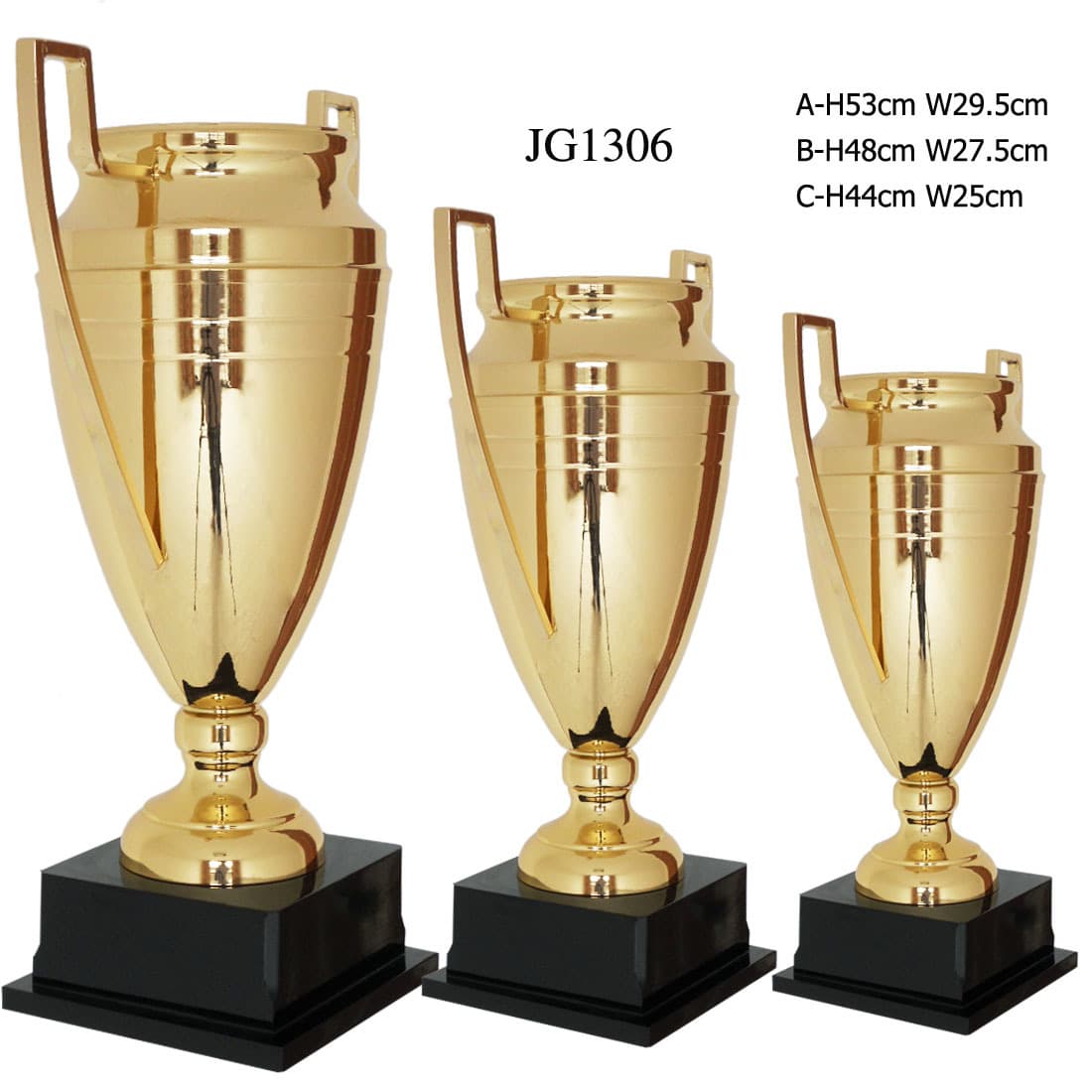 Gold Cast Metal Trophy Cup thumbnail 5