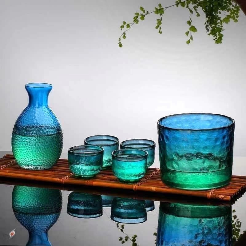 Crystal Glass Wine Warmer Set thumbnail 7