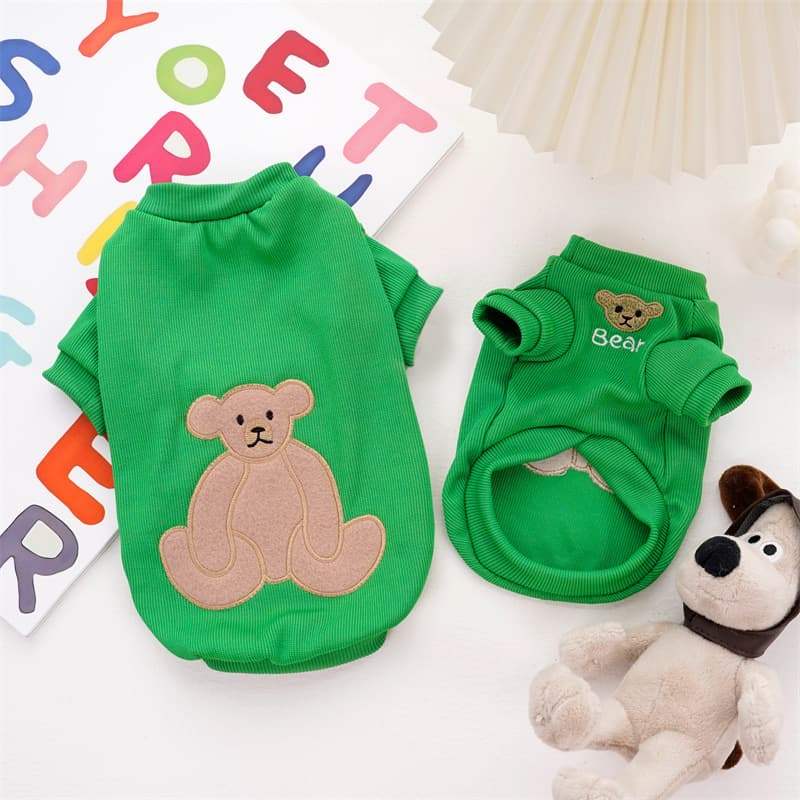 Letters Winter Pet Dog Hoodies Cotton Warm Clothes thumbnail 7