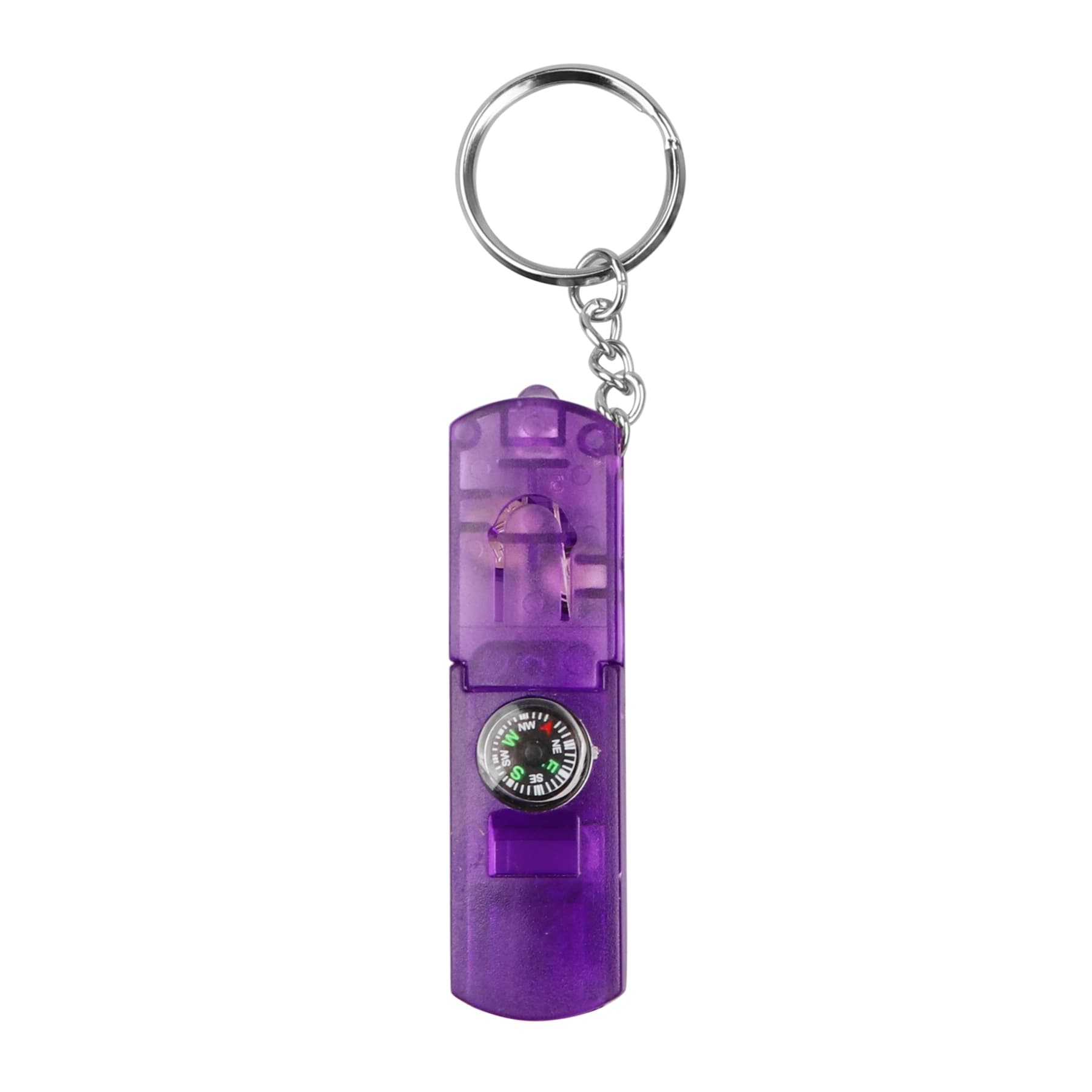 Compass Keychain with Whistle & LED Light thumbnail 9