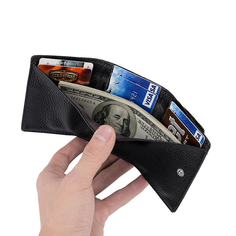 Genuine Leather mini ladies purse wallet thumbnail 7