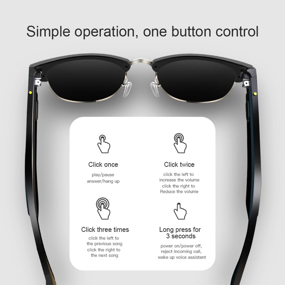Bluetooth Audio Smart Glasses thumbnail 5