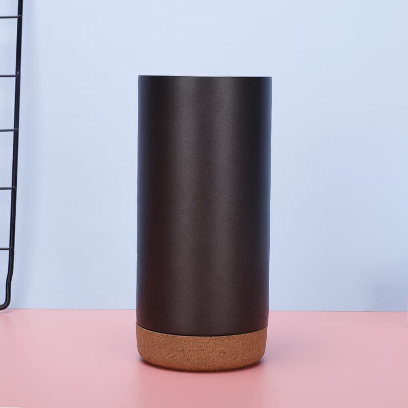 Stainless Steel Mug with Cork Bottom thumbnail 4