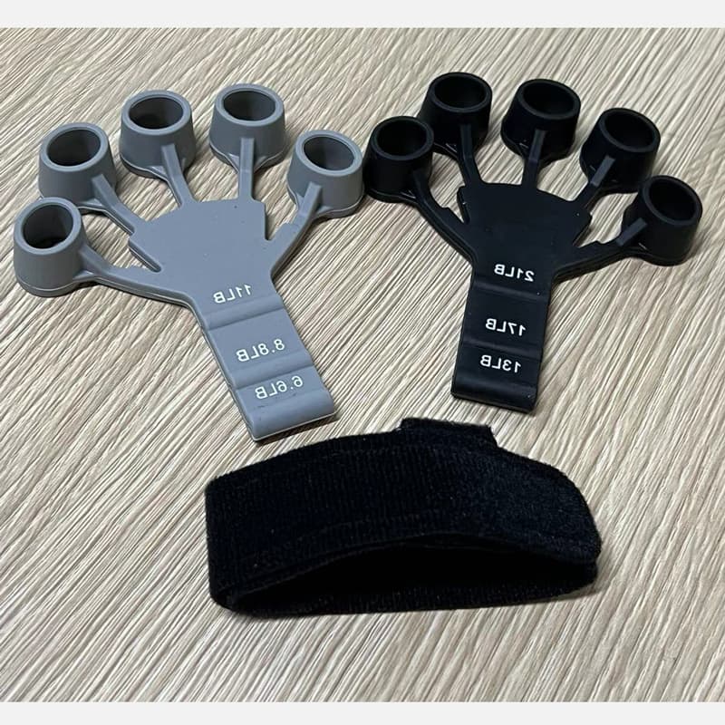 Silicone 5 Finger Grip Strength Trainer thumbnail 3