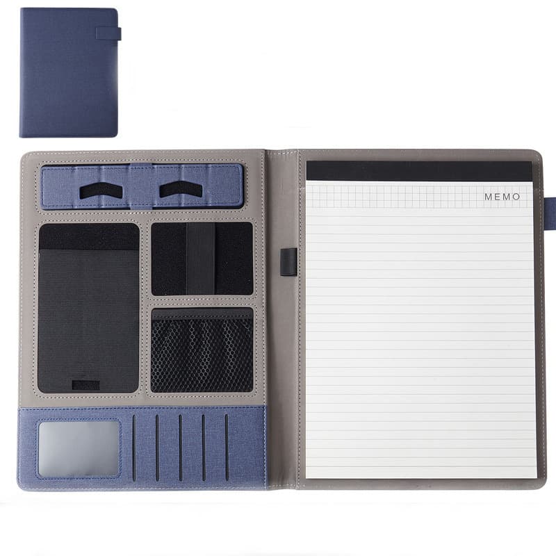 Business Portfolio Notebook With Phone Stand Holder thumbnail 4