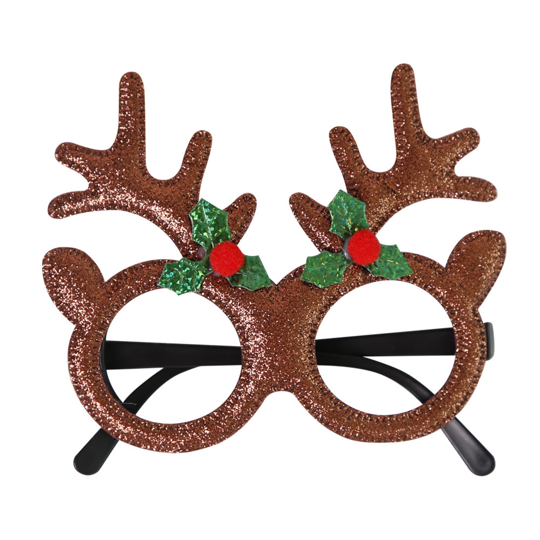 Christmas Decorated Plastic Glasses thumbnail 37