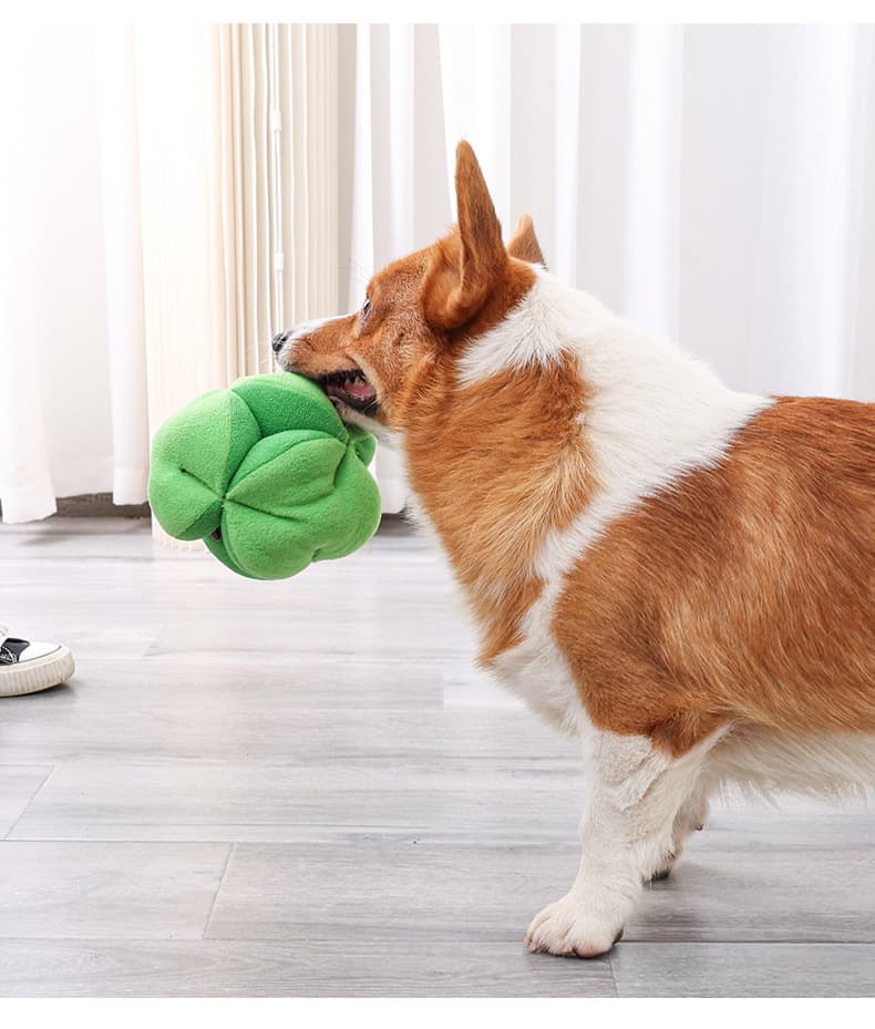Polyester Creative Broccoli Leakage Food Toy thumbnail 2