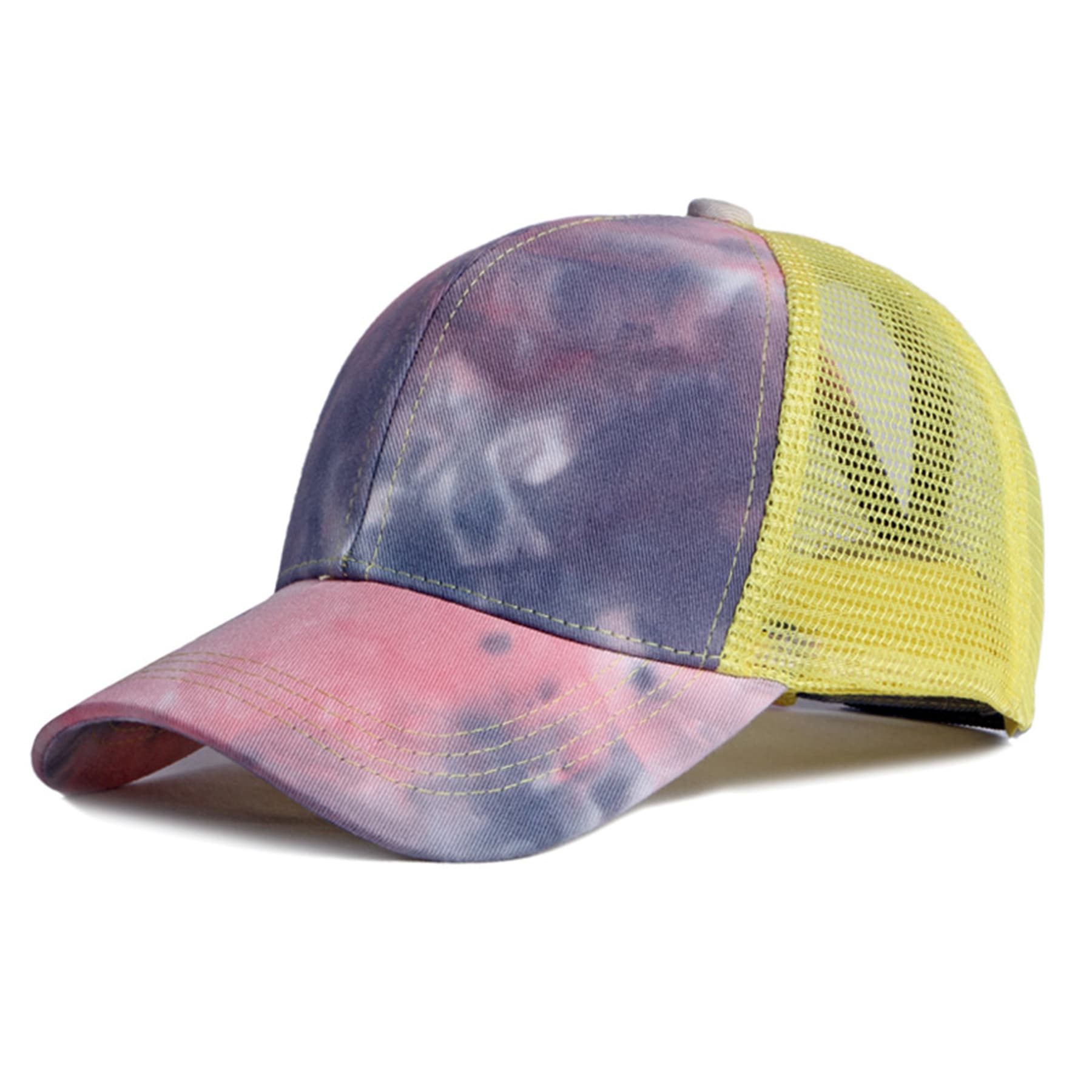 Ponytail Baseball Cap Tie Dye Hat thumbnail 3