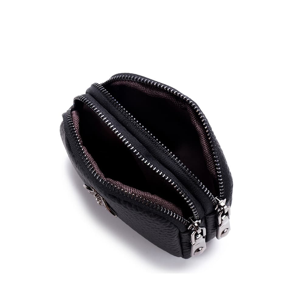Genuine Leather Coin Purse Wallet thumbnail 6