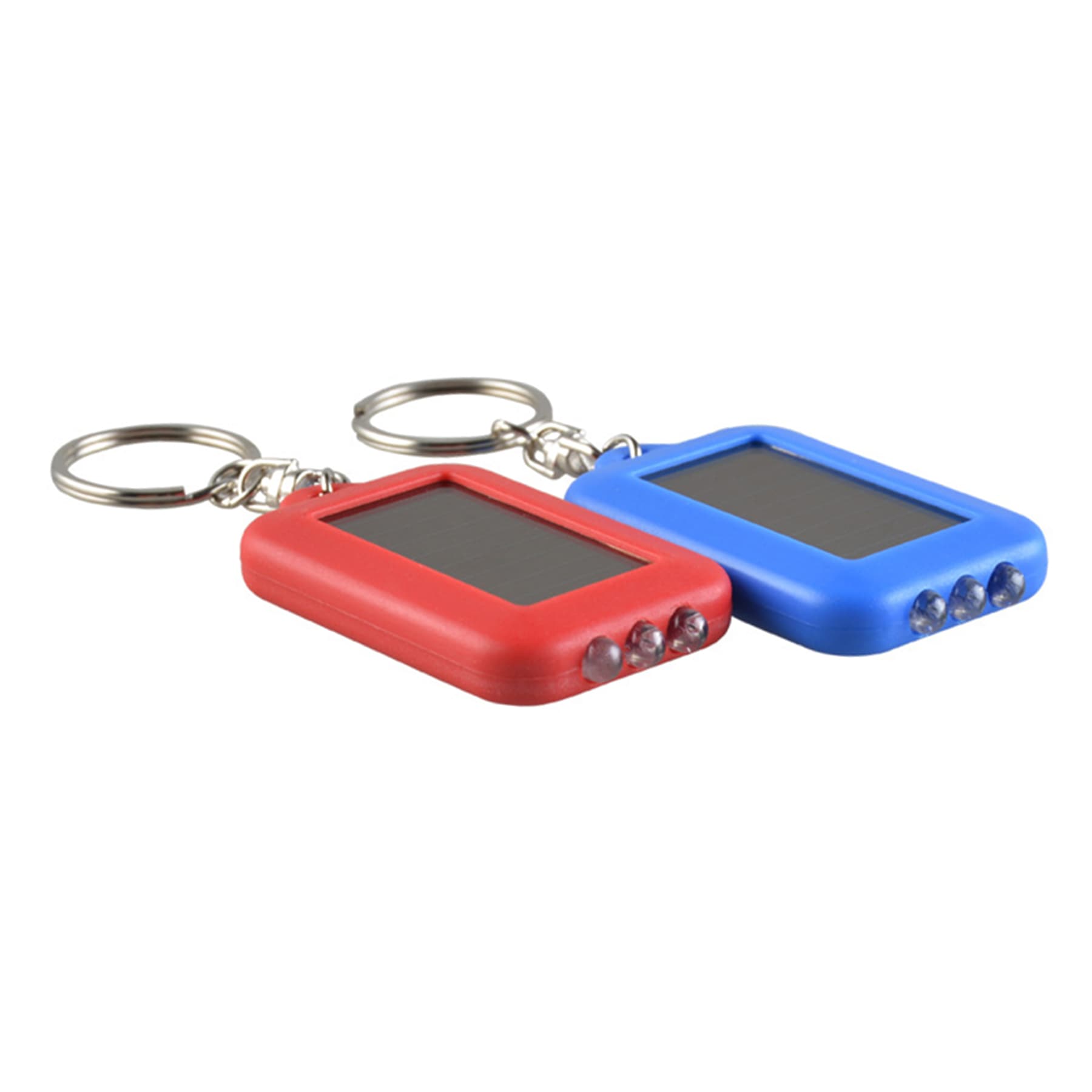 Solar Powered Led Flashlight Keychain thumbnail 6