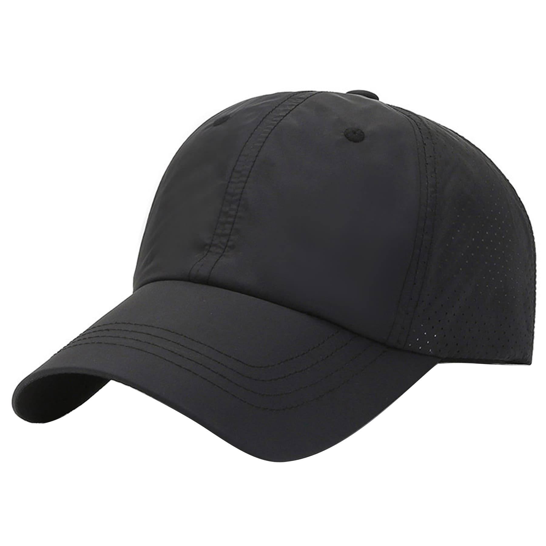 Womens Criss Cross Ponytail Baseball Cap thumbnail 5