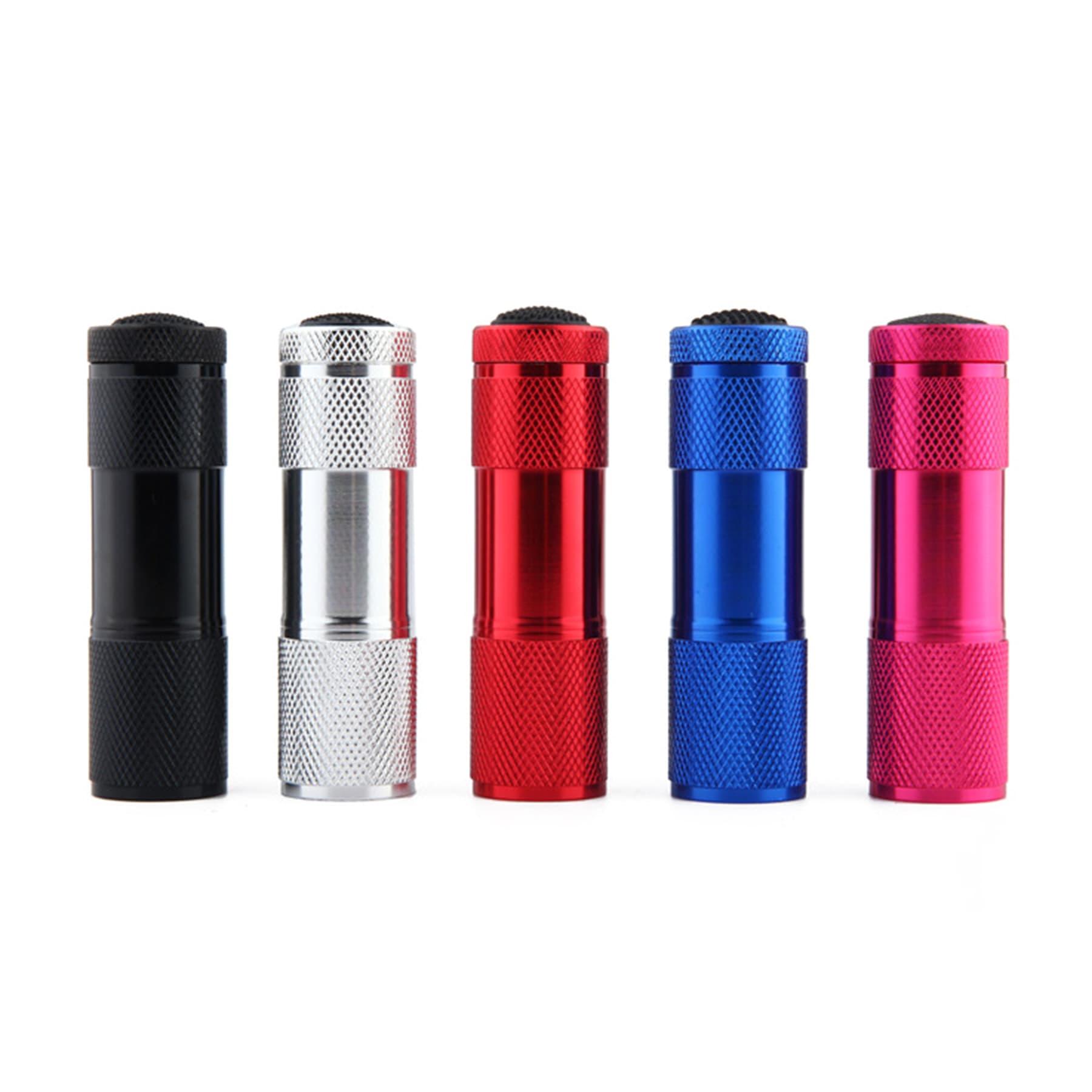 Aluminum 9 Led Flashlight with Strap thumbnail 9