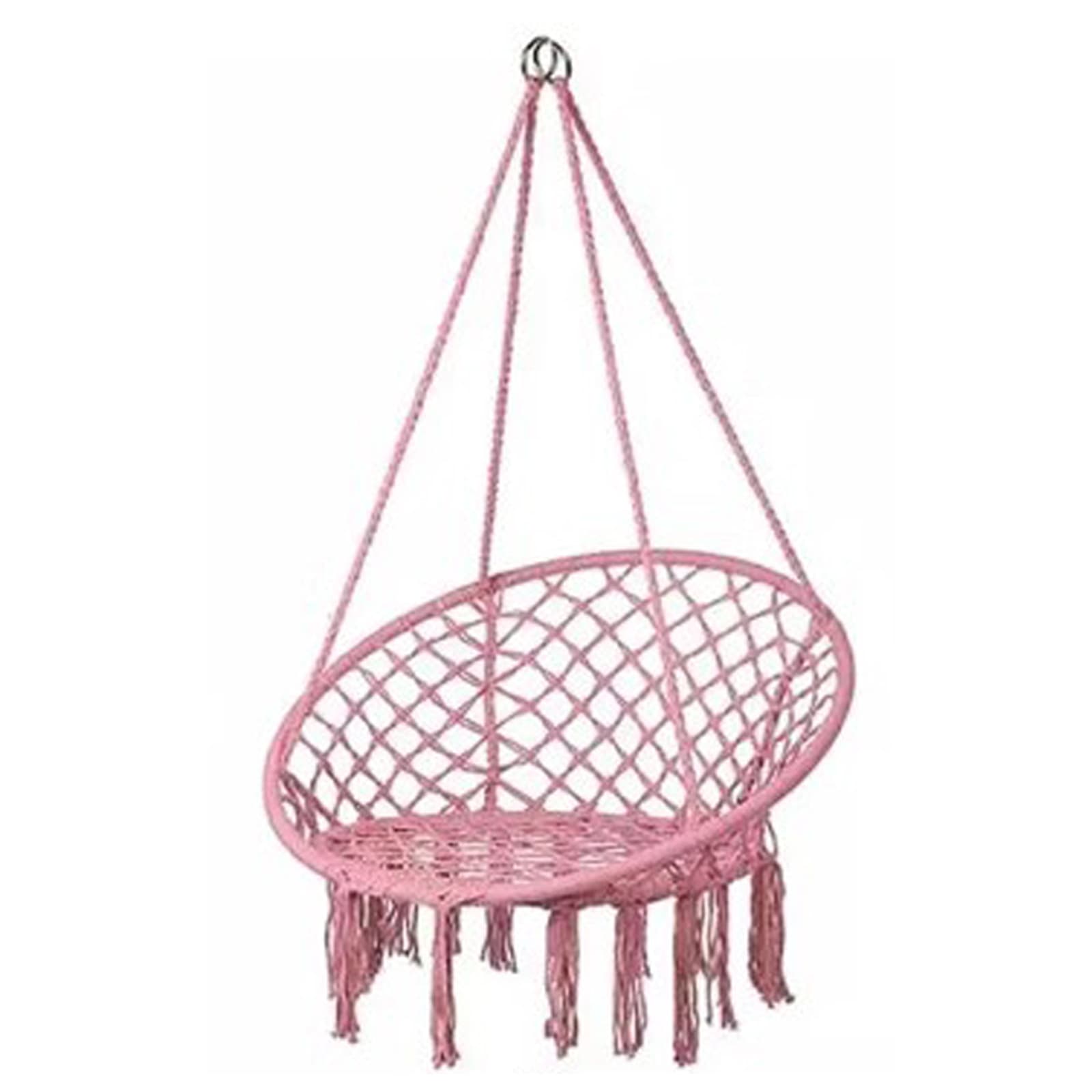 Hand-Knitted Tassel Swing, Hanging Basket, Hanging Chair thumbnail 4