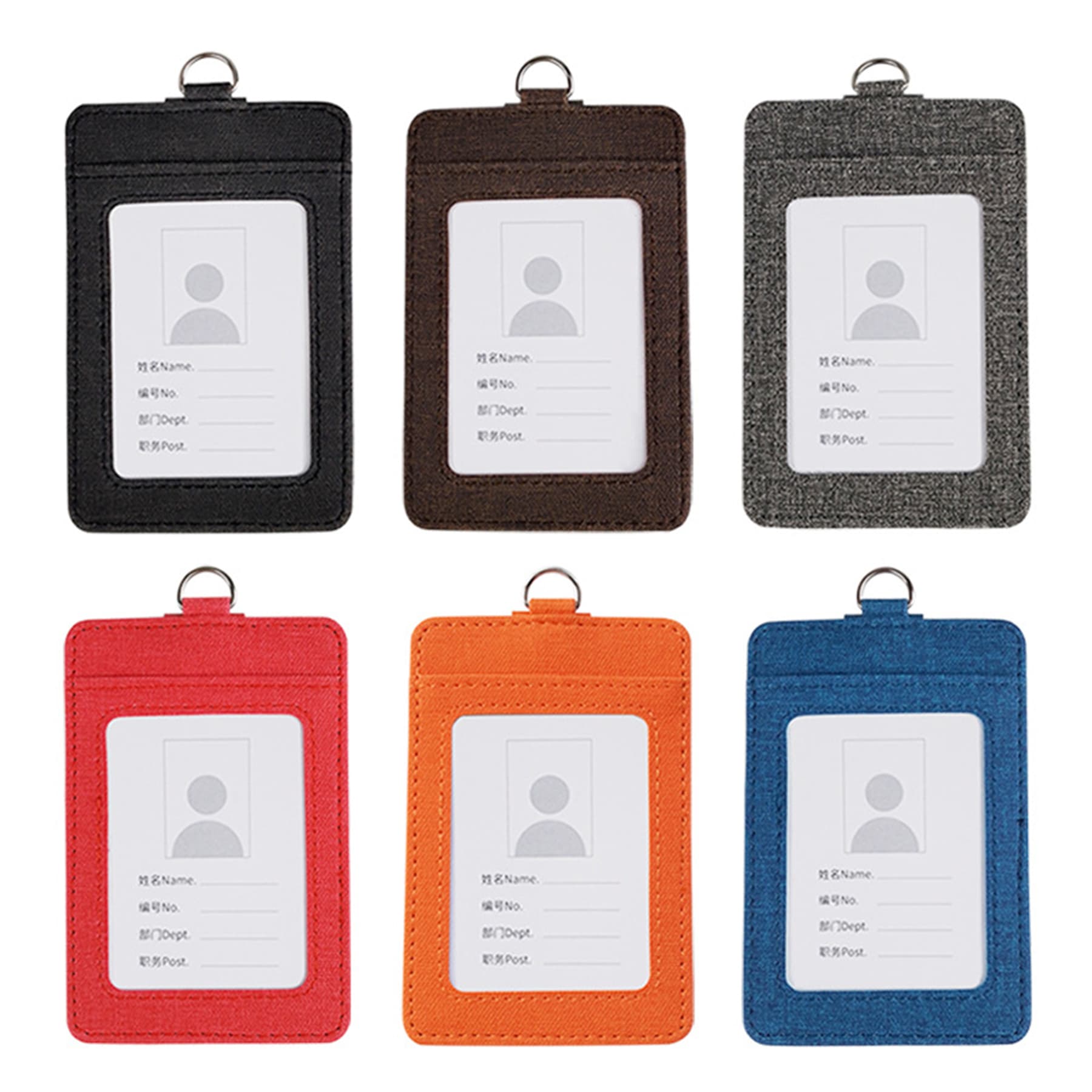 ID Badge Holder With Retractable Lanyard thumbnail 2