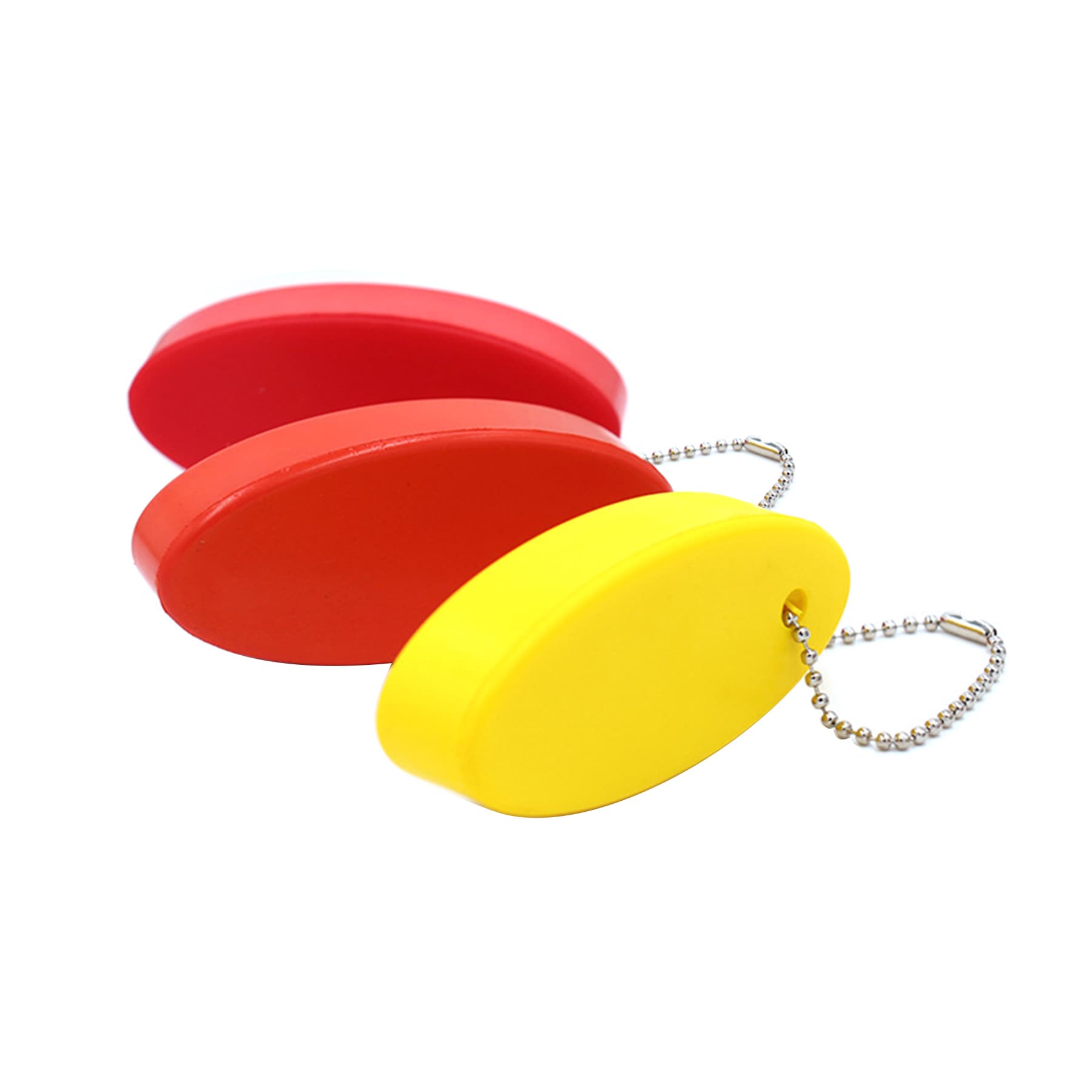 Pu Oval Soft Floating Keychain thumbnail 5