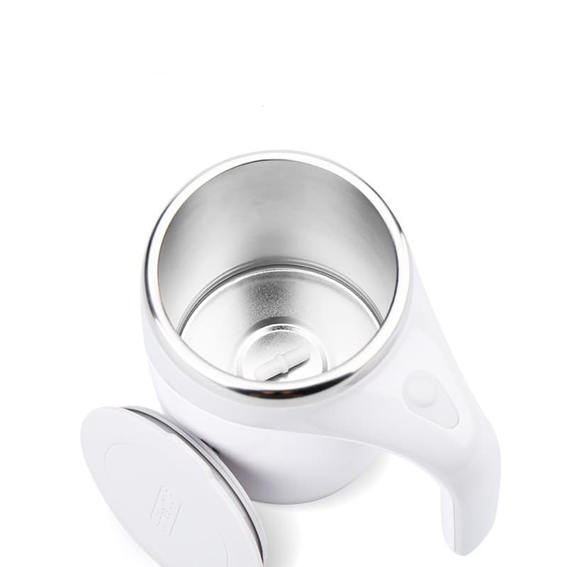 Electric Stainlees Steel Stirring Coffee Mug thumbnail 3