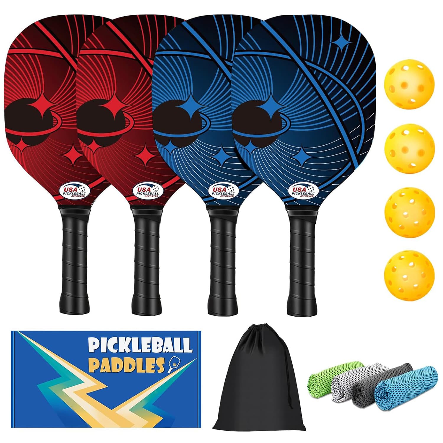 Pickleball Paddles Set of 4 thumbnail 6