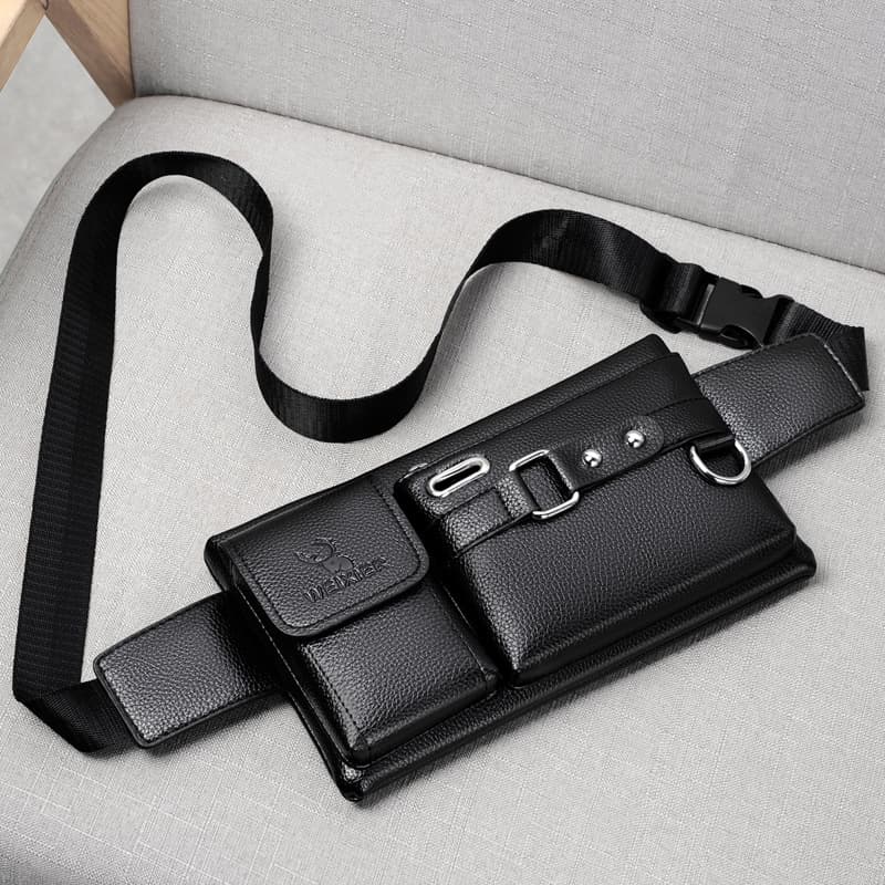 PU Leather Man’s Shoulder Bag thumbnail 3