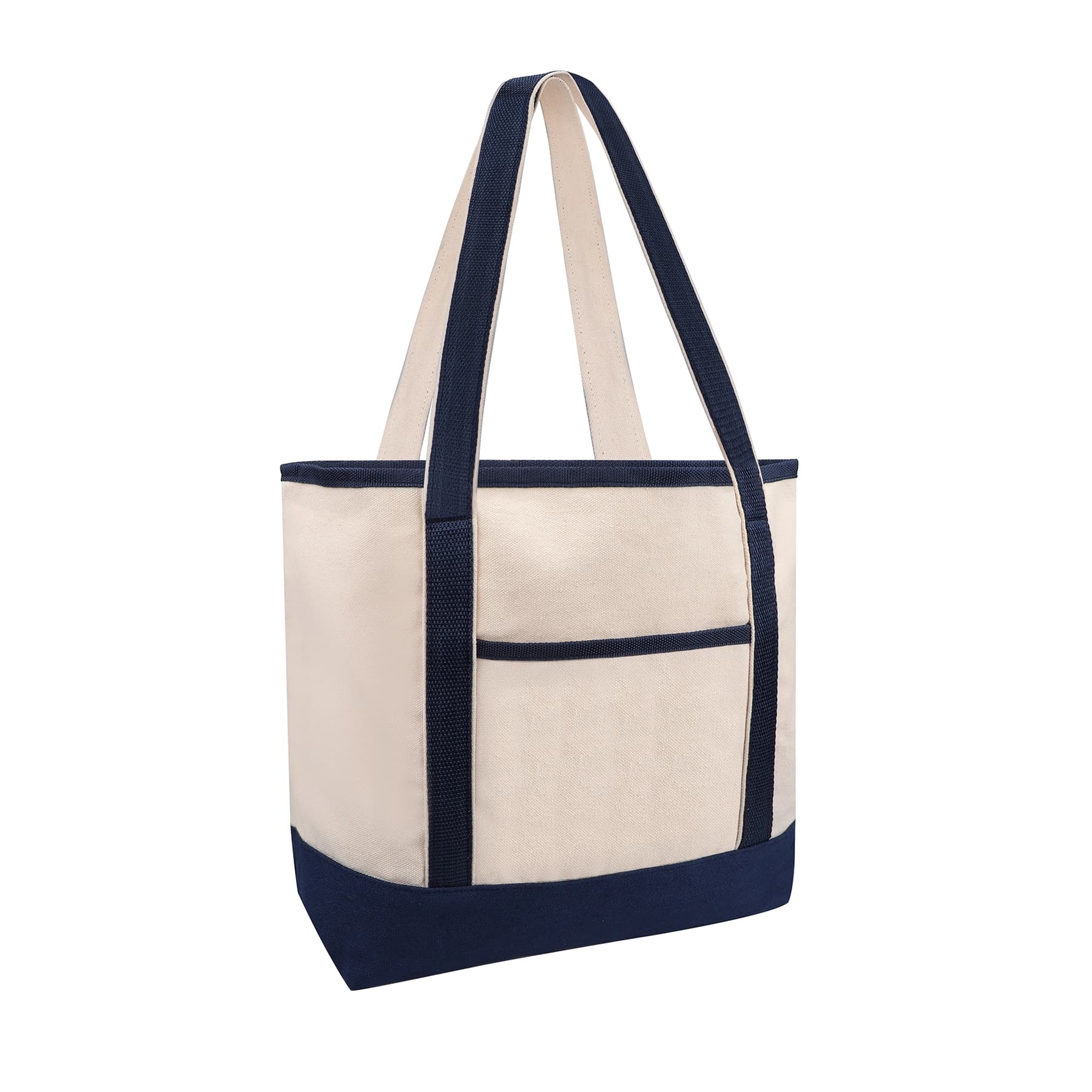 12oz. Natural Canvas Boat Tote w/ Reinforced Handle thumbnail 4