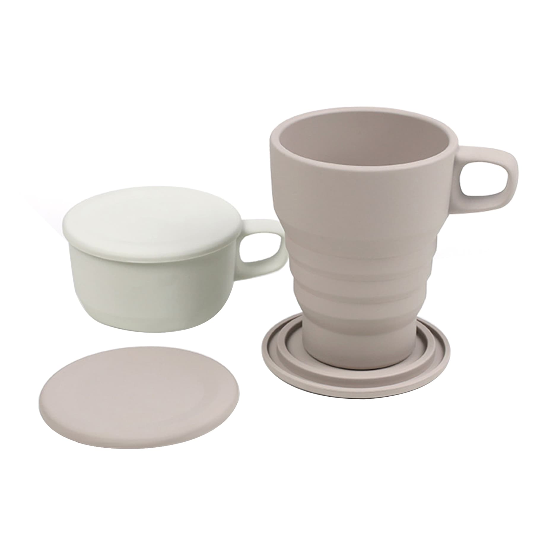 Silicone Travel Mug Foldable Coffee Cup thumbnail 6