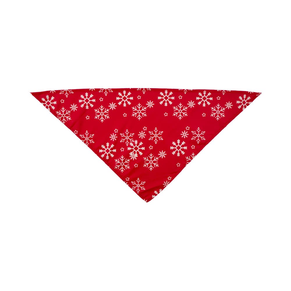 Dye Sublimated Large Triangle Pet Scarf