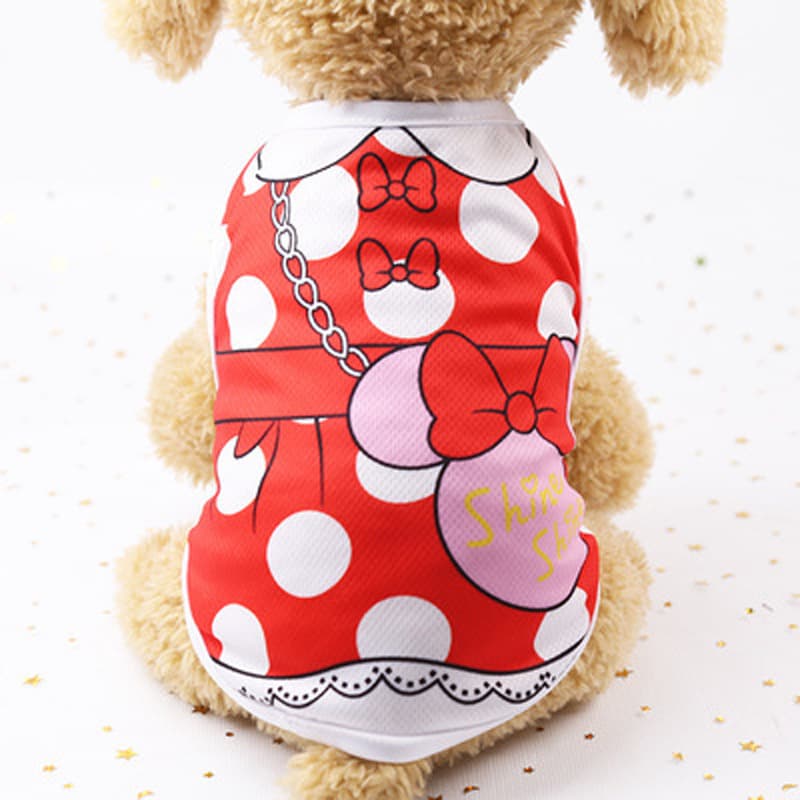 Dog Shirts Pet Printed Clothes thumbnail 7
