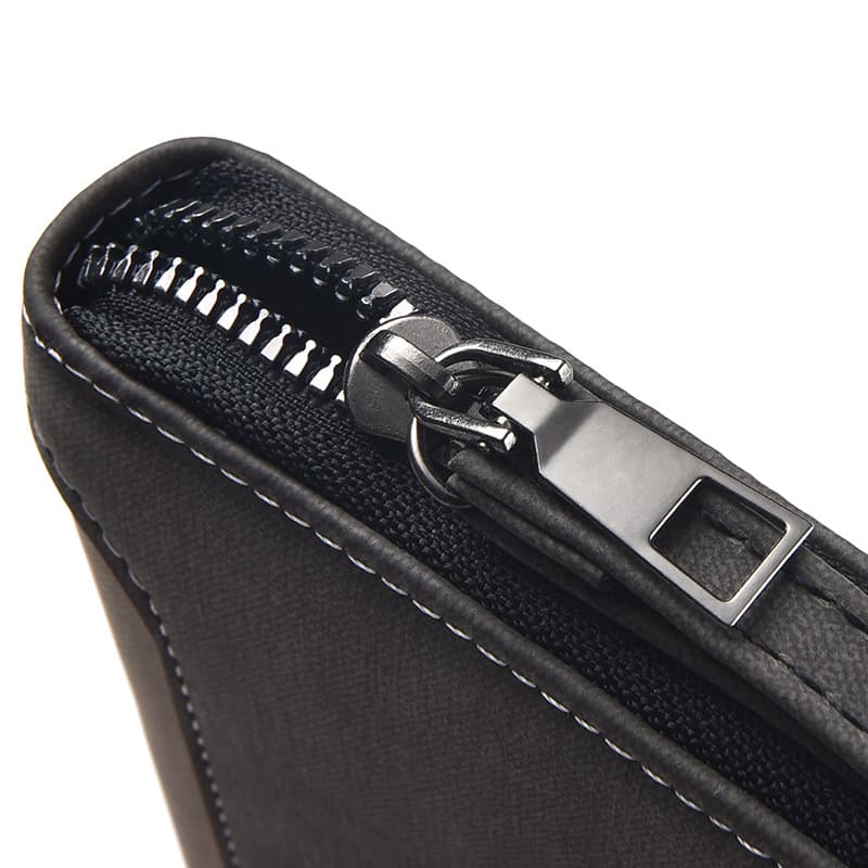 Multi-functional Anti-Aging Fashion Long Wallet With Zipper thumbnail 4