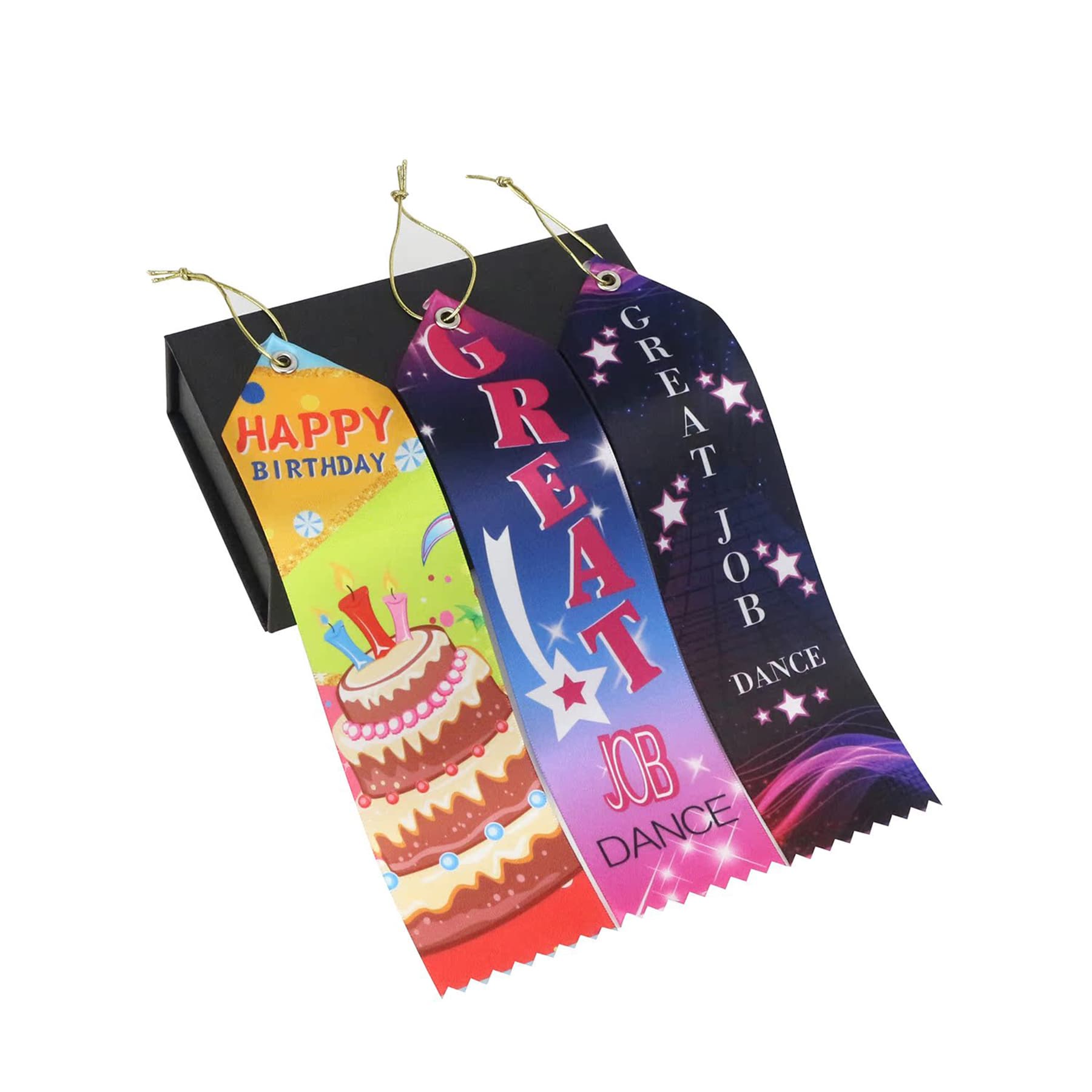 2"x6" Sublimated Polyester Award Ribbons thumbnail 8