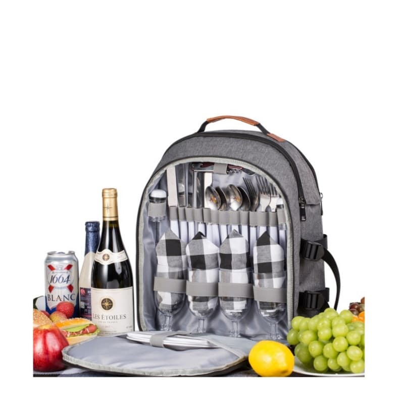 Leakproof Insulated Cooler Picnic Backpack All-Over Printing thumbnail 2