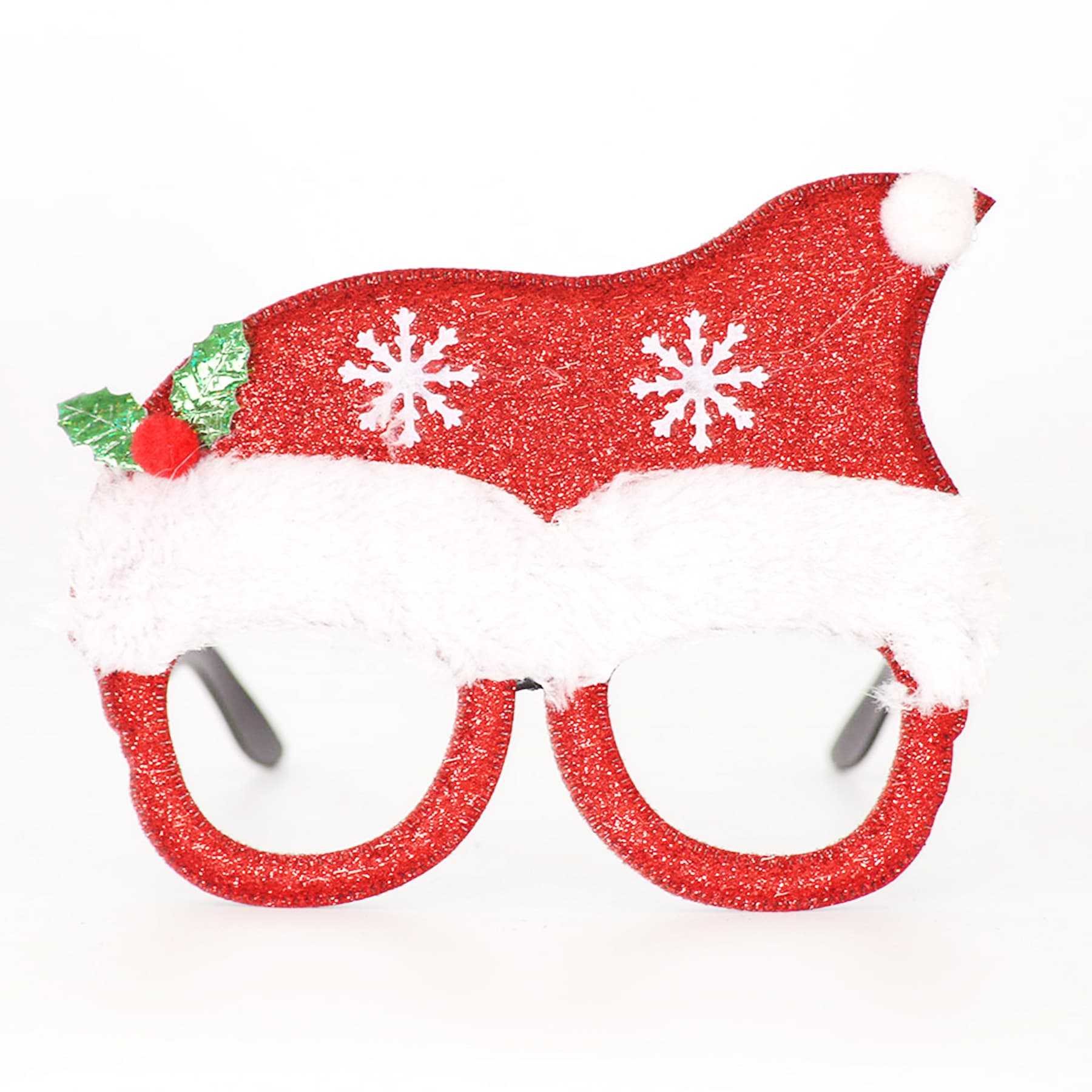 Christmas Decorated Plastic Glasses thumbnail 9
