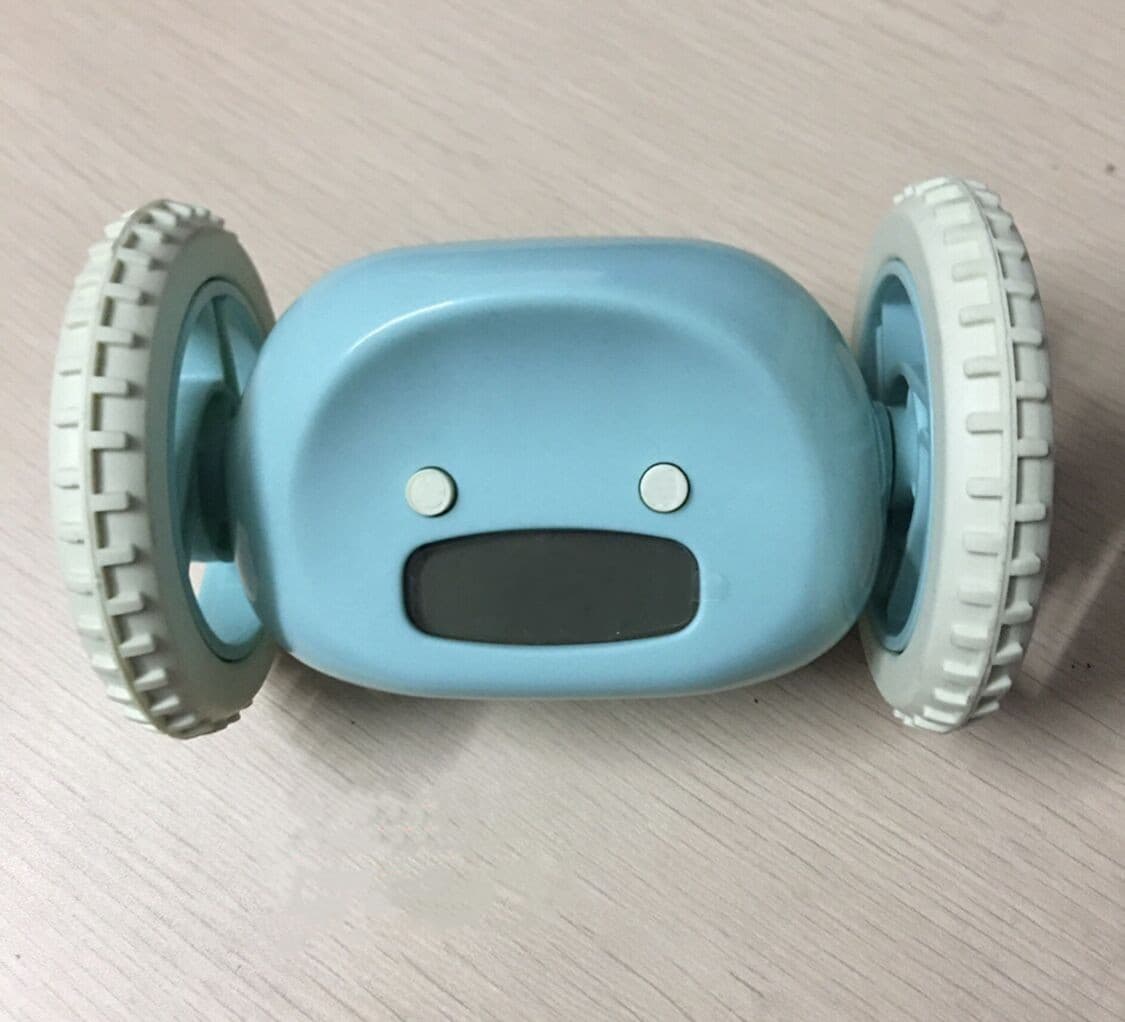 Alarm Clock On Wheels thumbnail 2
