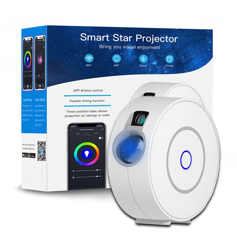 Twinkling Star Galaxy Projector with Moon Light thumbnail 4