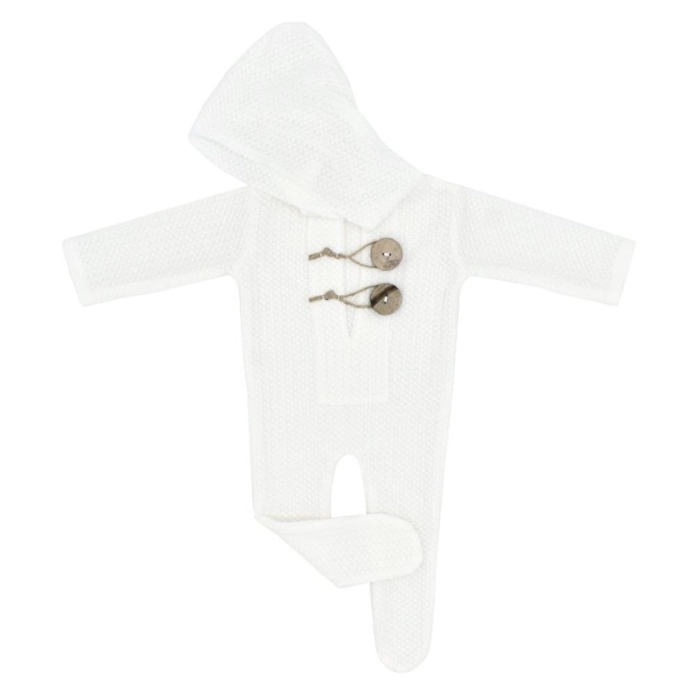 Baby knitted one-piece studio photo suit thumbnail 5