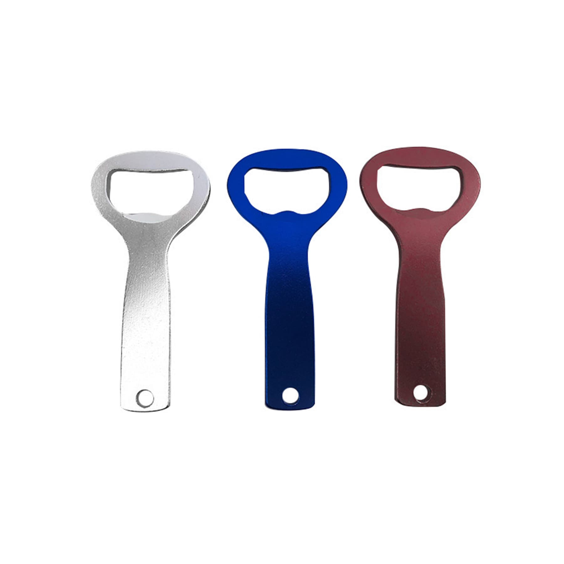 Aluminum Bottle Opener Key Ring