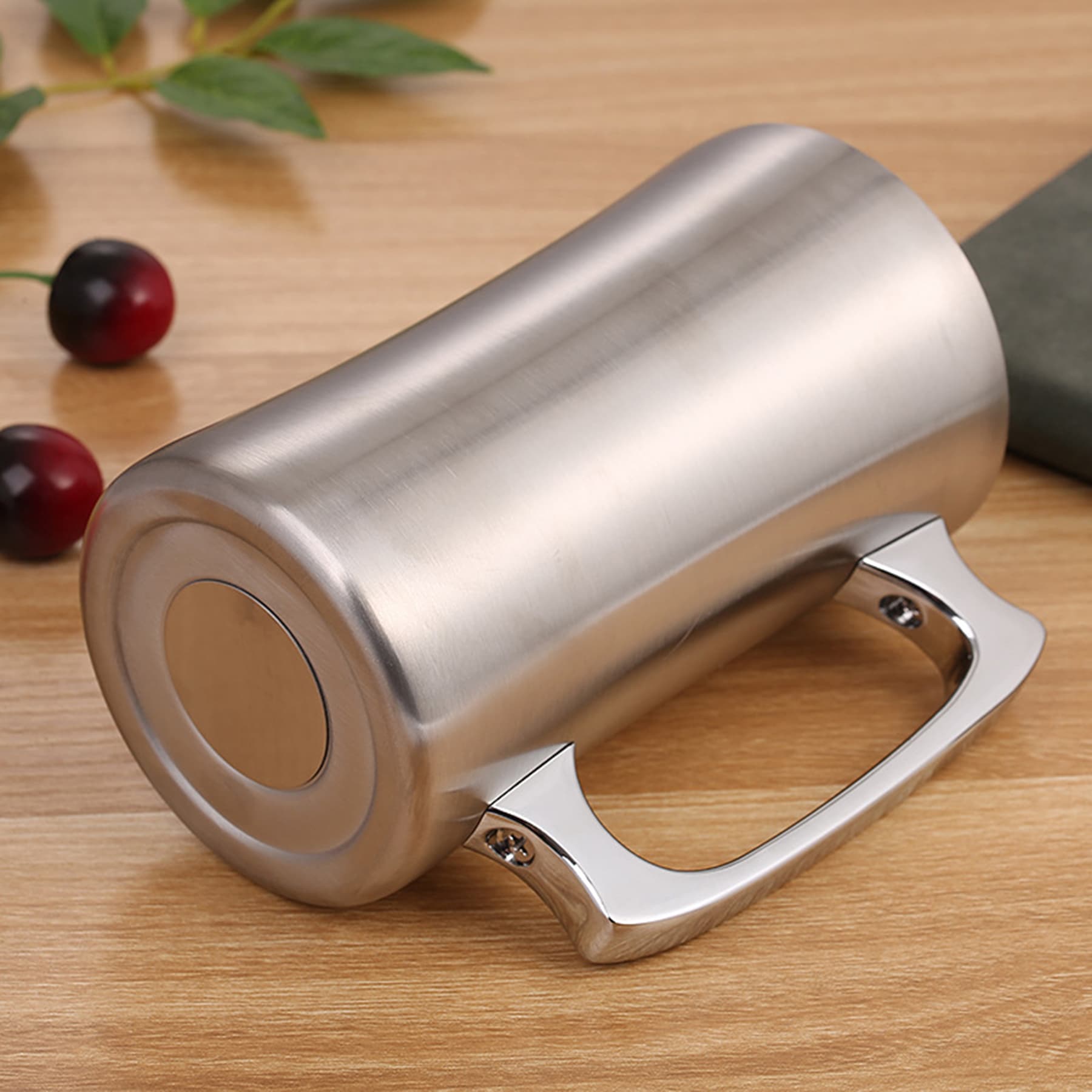 20OZ Stainless Steel Beer Tumbler with Lid thumbnail 6