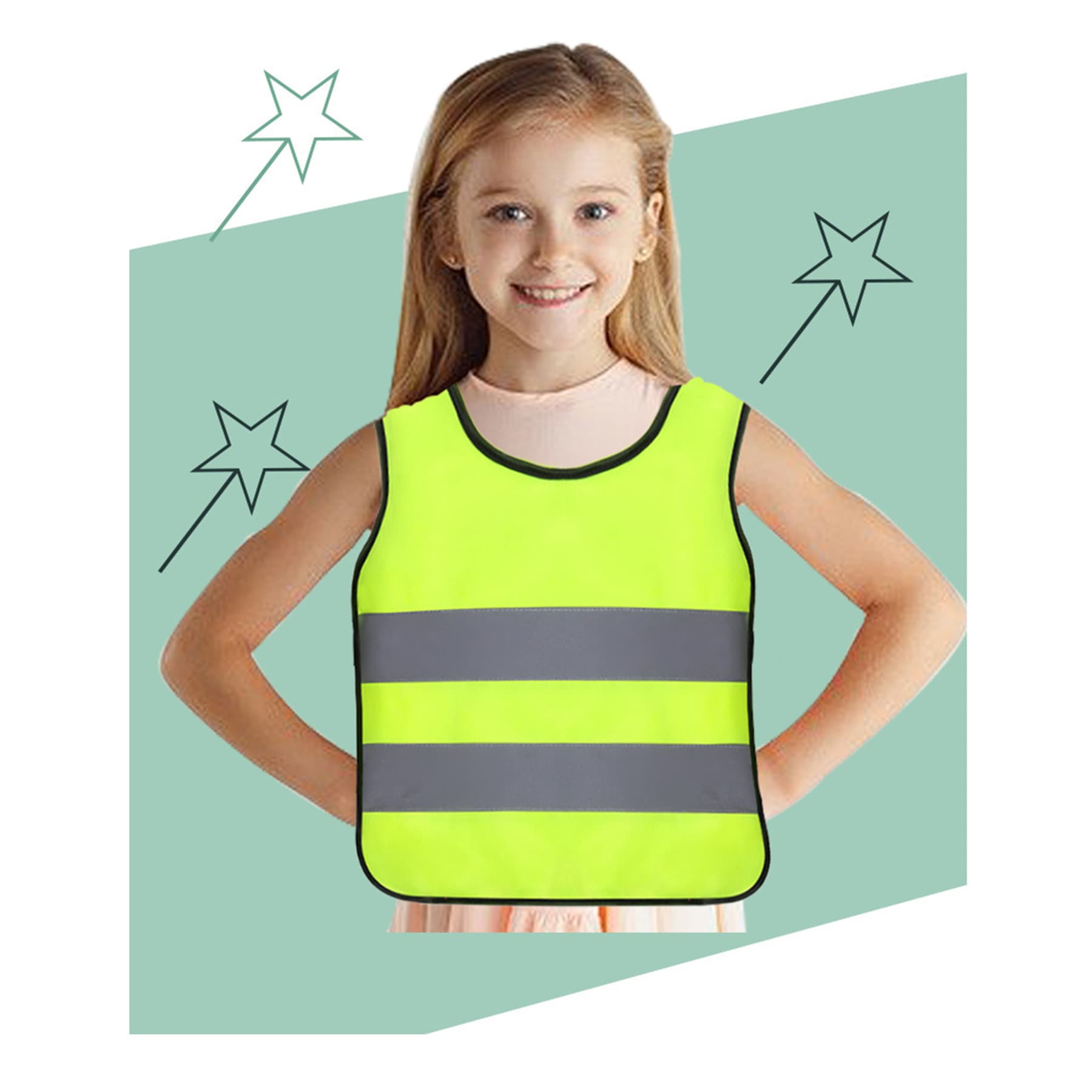 Children`s Reflective Safty Vest thumbnail 8