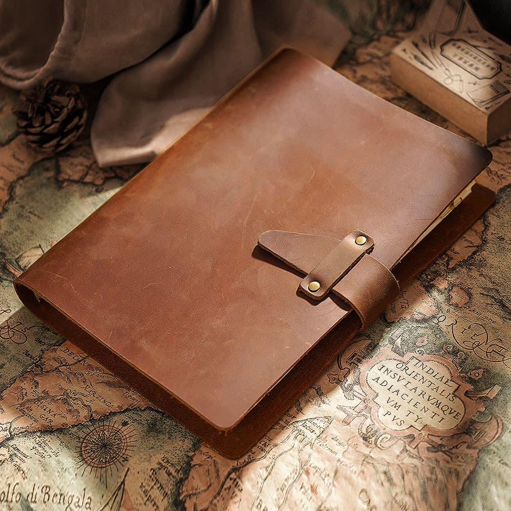 Switchback Refillable Leather Notebook (Medium – 6 x 8) thumbnail 5
