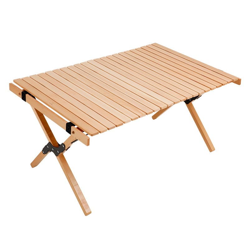 Wood Outdoor Picnic Camping Portable Folding Tables thumbnail 4