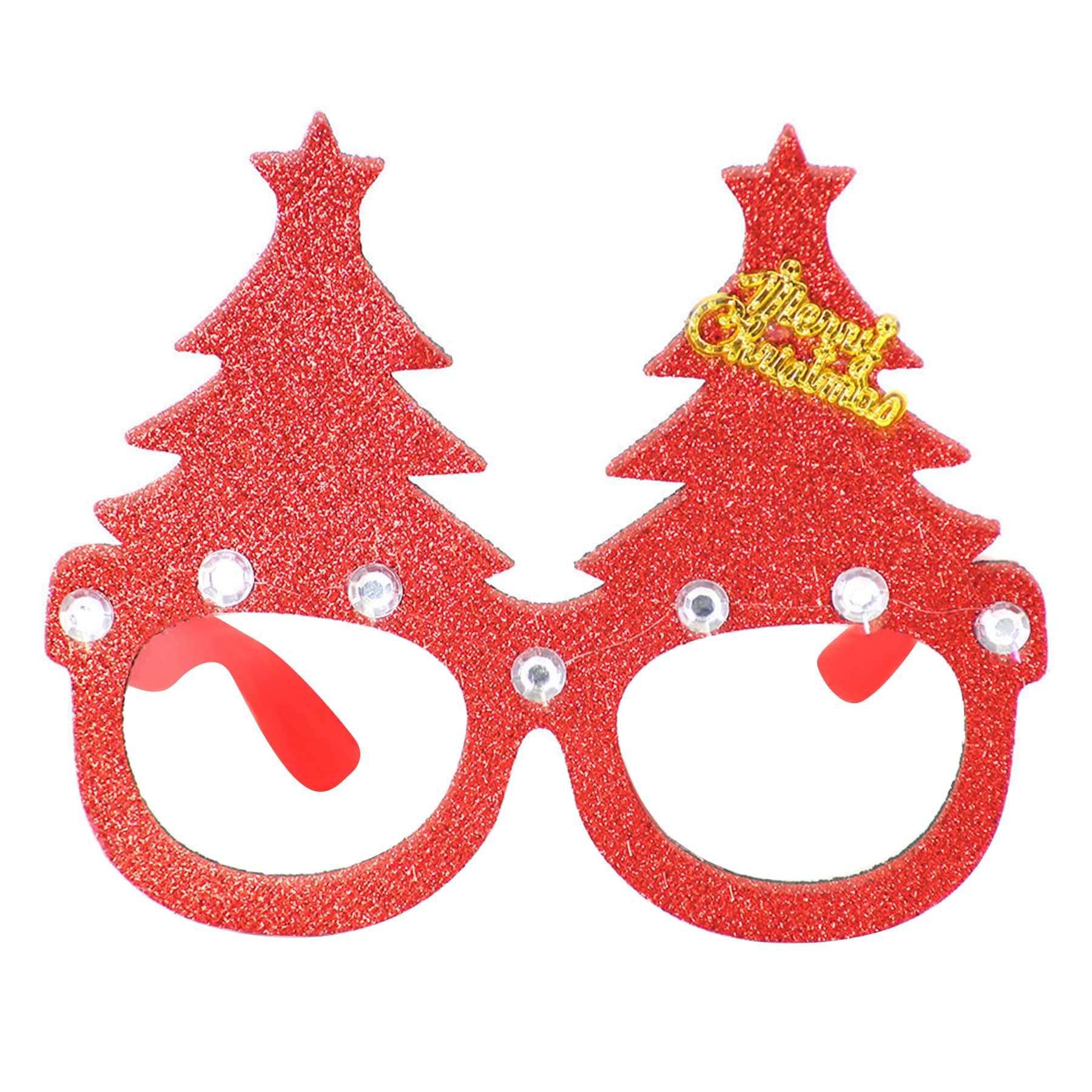 Christmas Decorated Plastic Glasses thumbnail 13
