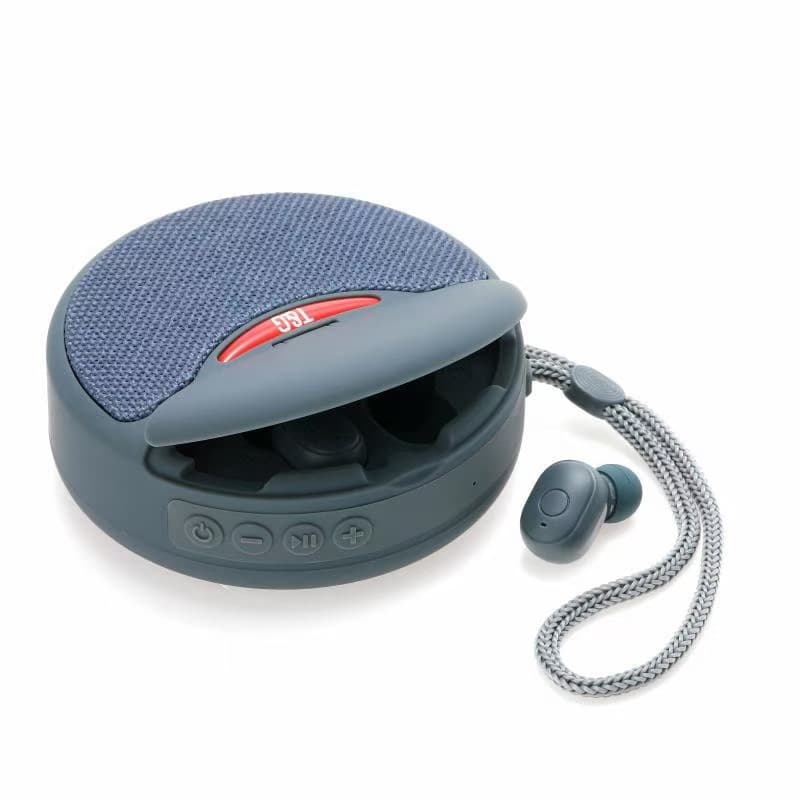 Tws Bluetooth Speaker With Earbuds thumbnail 2