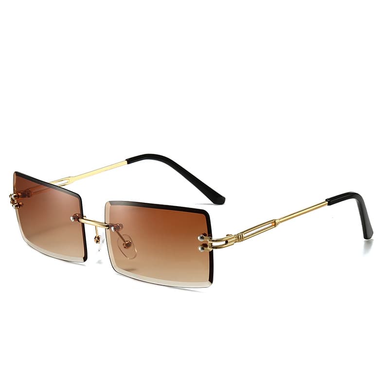 Fashion Frameless Square Glasses thumbnail 4