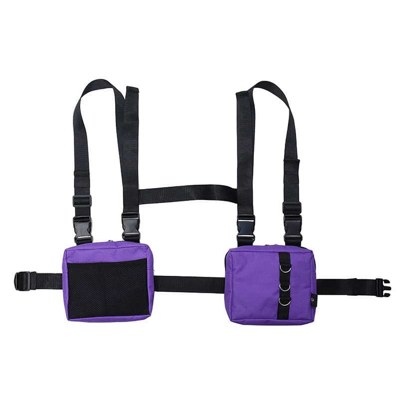 Radio Chest Rig Bag Holster Harness Pack For Man Woman thumbnail 2