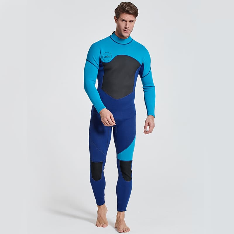 2XL Wetsuit Men 3Mm Neoprene Full Body Diving Suits Long Sleeve thumbnail 2