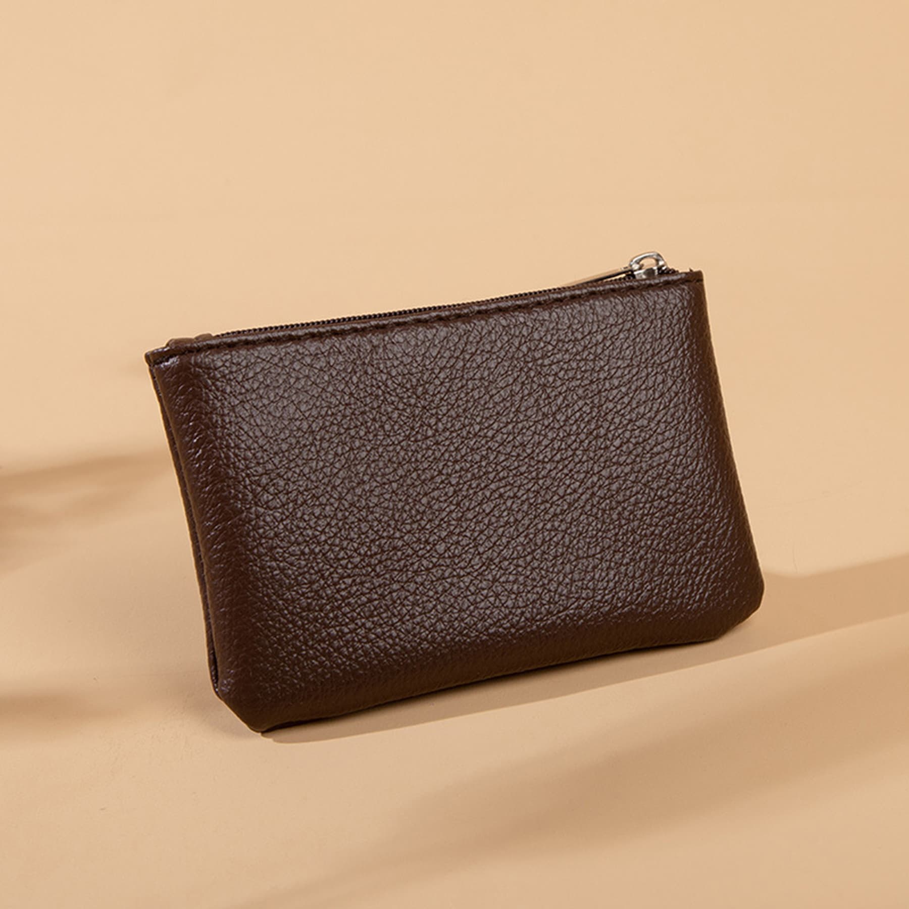 Zippered Leather Purse thumbnail 10