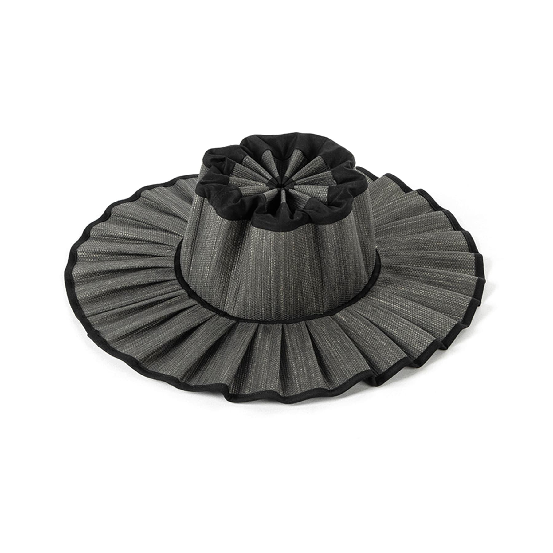 New Pleated Staw Hat thumbnail 2